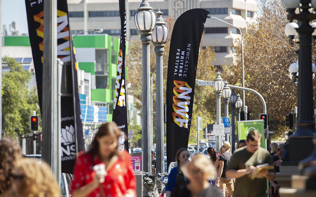 2019 Newcastle Writers Festival, Newcastle City Hall (photograph by Chris Patterson)